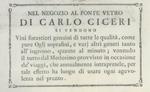 Nel negozio al Ponte Vet(e)ro di Carlo Ciceri si vendono vini forastieri