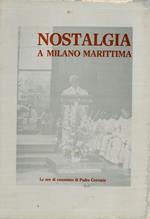 Nostalgia a Milano Marittima. Le ore di commiato di Padre Geremia