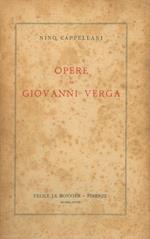 Opere di Giovanni Verga