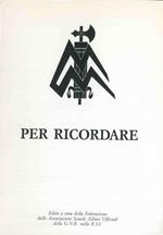 Per ricordare