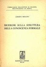 Ricerche sulla struttura della conoscenza formale