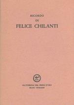 Ricordo di Felice Chilanti