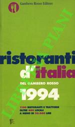 Ristoranti d'Italia del Gambero Rosso 1994