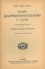 Sacre rappresentazioni e laude