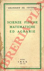 Scienze fisiche matematiche ed agrarie