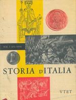 Storia d'Italia. I. Il medioevo. II. Dalla crisi della libertà agli albori dell'illuminismo. III. Dalla pace di Aquisgrana all'avvenbto dei Camillo Cavour. IV. Da Cavour alla fine della Prima guerra mondiale. Dalla crisi del primo dopoguerra alla fon