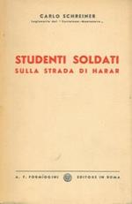 Studenti soldati sulla strada di Hara