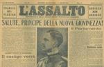 L' Assalto. Settimanale della Federazione Provinciale Fascista