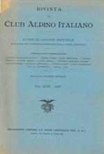Rivista del Club Alpino Italiano. Pubblicazione mensile