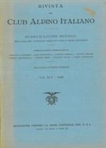 Rivista del Club Alpino Italiano. Pubblicazione mensile
