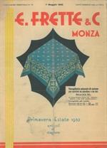 Primavera - Estate 1932. Articoli di stagione