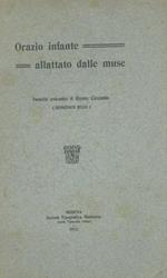 Orazio infante allattato dalle muse