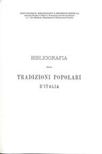 Bibliografia delle tradizioni popolari d'Italia