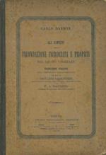 Gli effetti della fecondazione incrociata e propria nel regno vegetale. Traduzione italiana col consenso dell'A. per cura di Giovanni Canestrini e di P.A. Saccardo