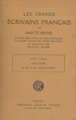 Les grands ecrivains franais. XVIII siecle. Voltaire. Sa vie et sa correspondance