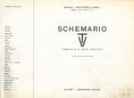 Schemario TV. Completo di note di servizio. Produzione biennio 1966-1967