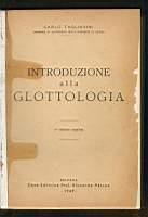 Introduzione alla glottologia