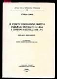 Le edizioni di Bernardino, Mariano e Girolamo Diotallevi (1631-1666) e di Pietro Martinelli (1666-1704). Annali e documenti