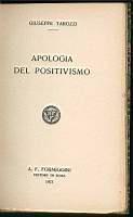 Apologia del positivismo