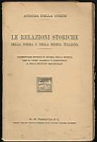 Le relazioni storiche della poesia e della musica italiana