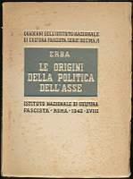 Le origini della politica dell'asse