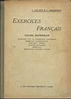 Exercices Francais Cours superieur