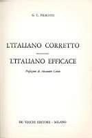 L' italiano corretto italiano efficace