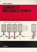 Elementi di Meccanica Tecnica Vol.3
