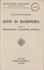 Sunti di Ragioneria Parte I