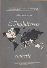 L' Inghilterra Annette Conquiste Quaderni Economia N.10