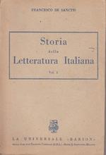 Storia Della Letteratura Italiana Vol.1