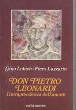 Don Pietro Leonardi L'Intraprendenza Dell'Amore