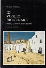 Io Voglio Ricordare - Poesie, Racconti, Scene Di Vita