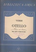 Otello Per Canto E Pianoforte