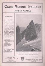 Rivista Mensile Club Alpino Italiano N.10 Anno Xxxiv