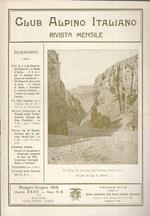 Rivista Mensile Club Alpino Italiano N.5/6 Anno Xxxv