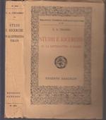 Studii E Ricerche Su La Letteratura Italiana