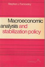 Macroeconomic Analysis Stabilization Policy