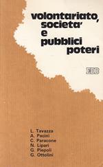 Volantariato, Società E Pubblici Poteri