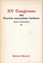 Xv Congresso Partito Comunista Italiano Ii
