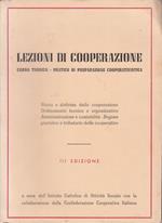 Lezioni Di Cooperazioni Corso Teorico Pratico