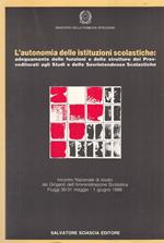 L' Autonomia Delle Istituzioni Scolastiche