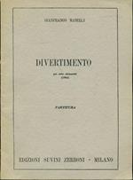 Divertimento Partitura