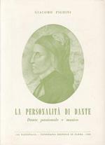 Personalità Di Dante Passionale Musico- Pighini- Parma