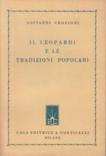 Leopardi E Tradizioni Popolari - Crocioni - Corticelli