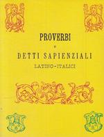 Proverbi E Detti Sapienziali - Borghi - Ponte Nuovo