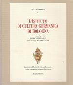 Acta Germanica V Istituto Di Cultura Germanica Bologna