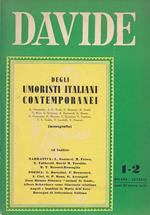 Davide Rivista Sociale Lettere Arti Anno Vii