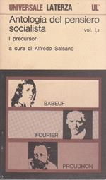 Antologia del pensiero socialista. i precursori. tomo 2