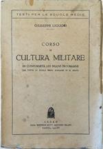 Corso di cultura militare In conformità dei nuovi programmi Per tutte le scuole medie superiori di II. grado